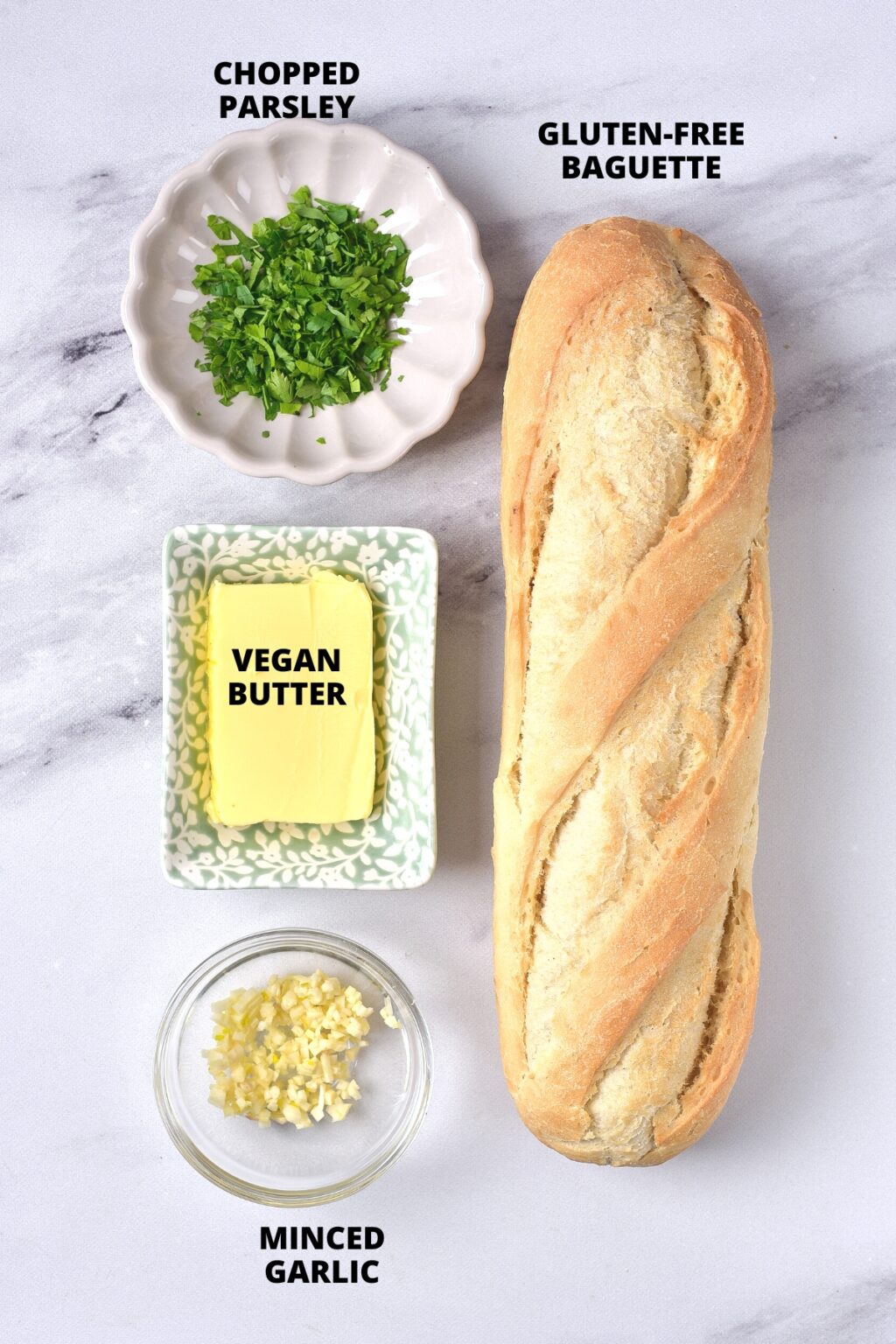 Easy GlutenFree Garlic Bread (DairyFree, Vegan) Dish by Dish
