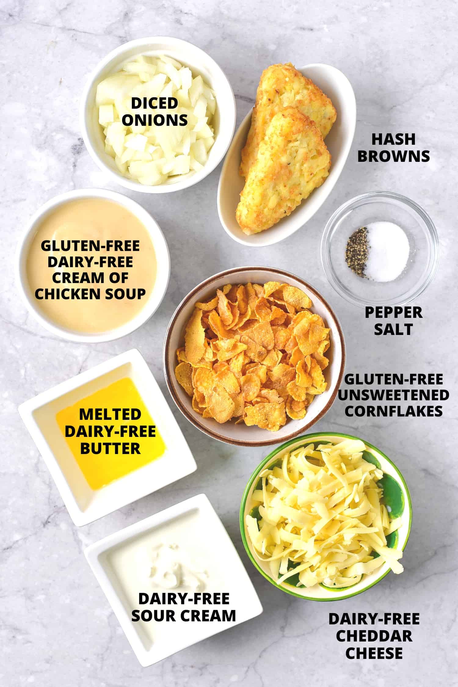 Gluten-Free Hash Brown Casserole (Dairy-Free) - Dish by Dish