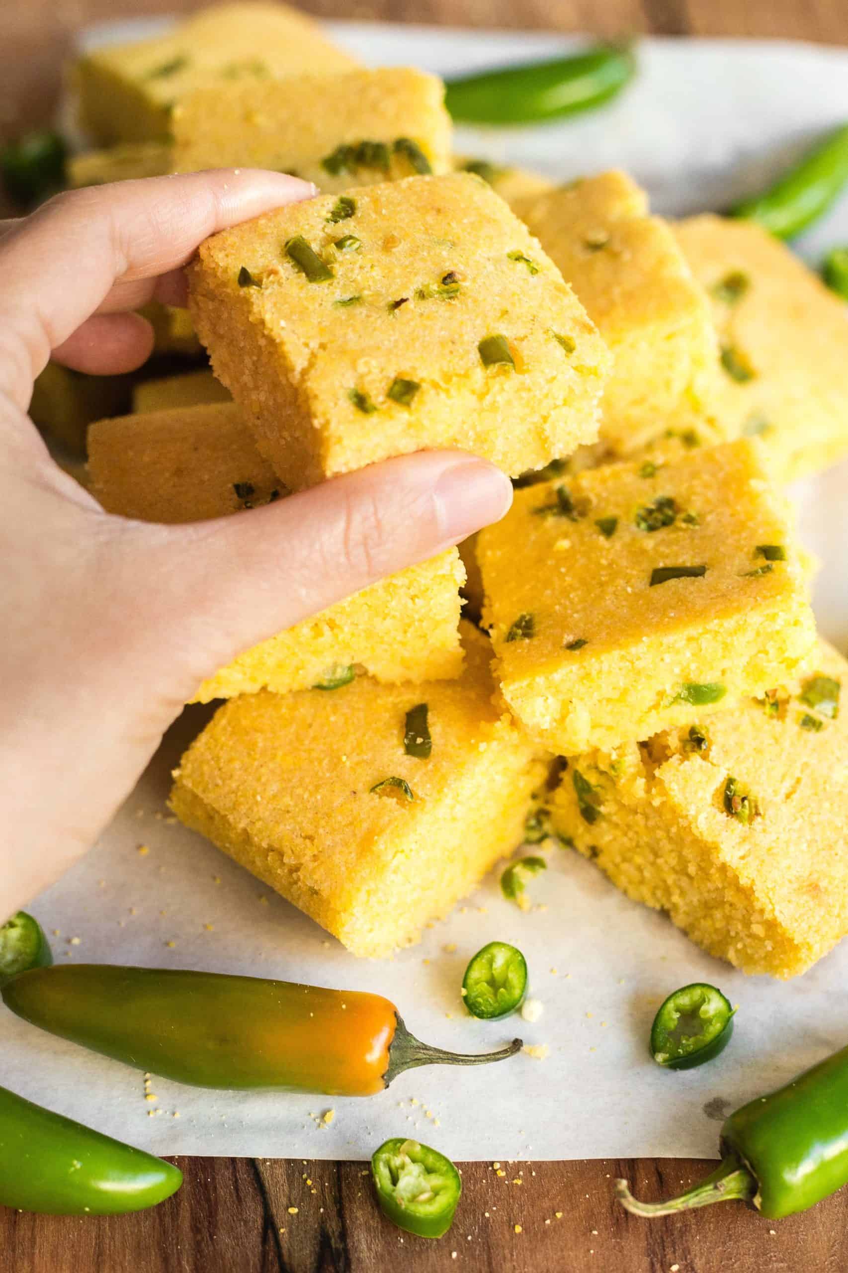 Gluten-Free Jalapeño Cornbread (Dairy-Free)