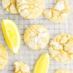 Gluten-Free Lemon Crinkle Cookies (Dairy-Free)