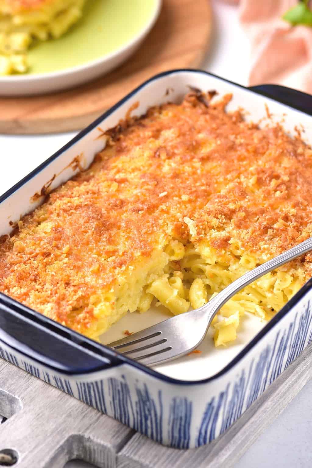 GlutenFree Mac and Cheese Bake (DairyFree, Vegan) Dish by Dish