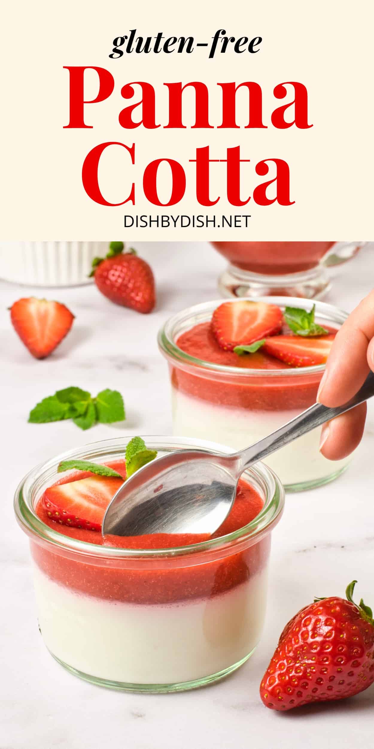 Creamy Coconut Panna Cotta (GlutenFree, Vegan) Dish by Dish