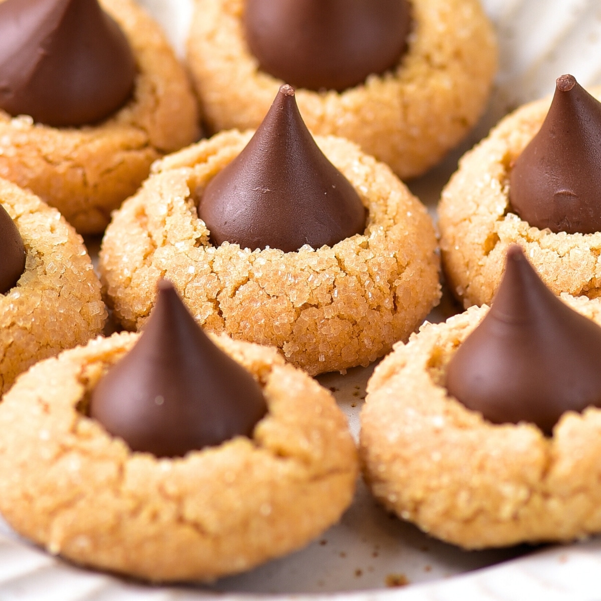 Gluten-Free Peanut Butter Blossoms