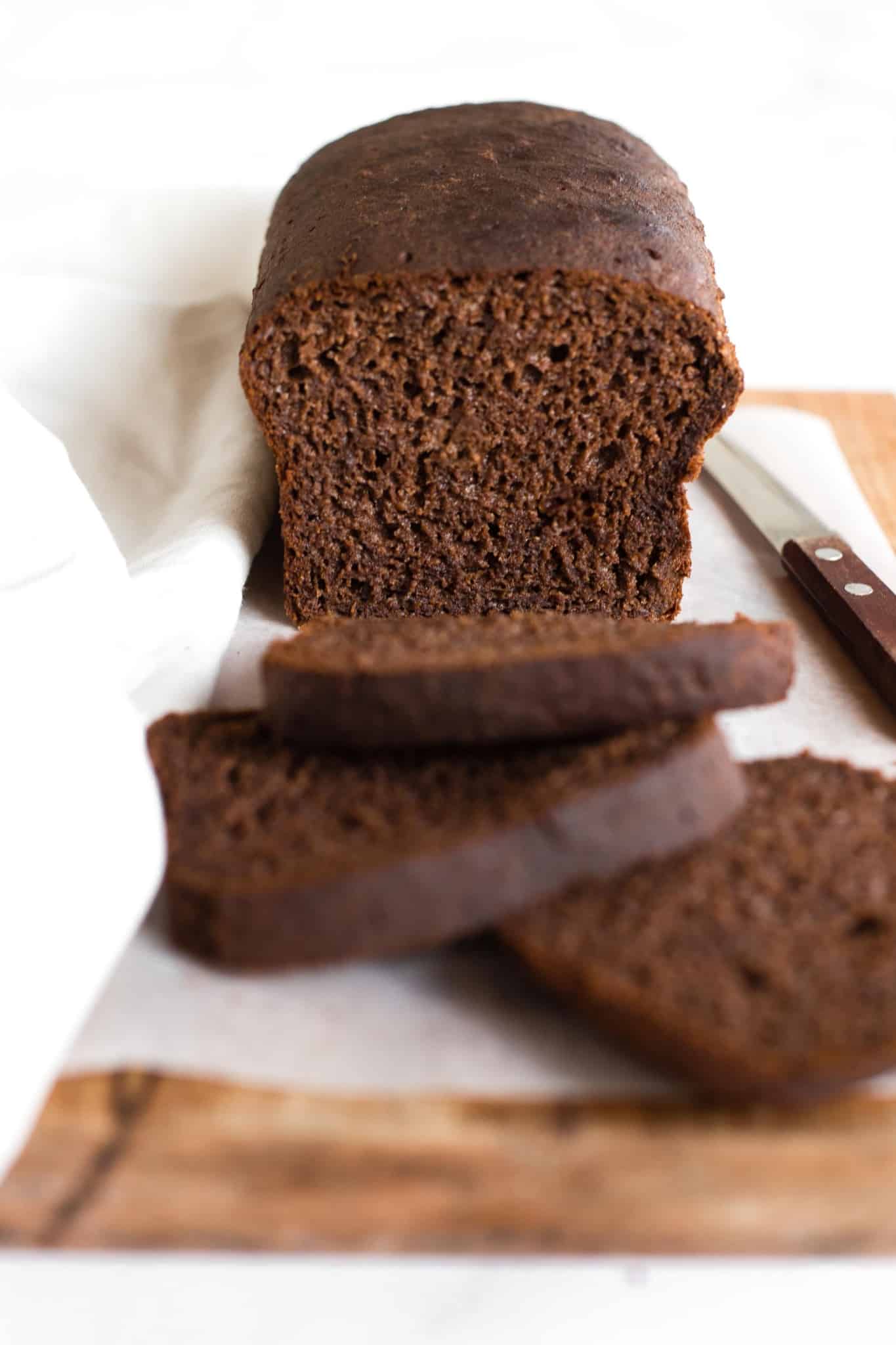 GlutenFree Pumpernickel Bread (DairyFree) Dish by Dish