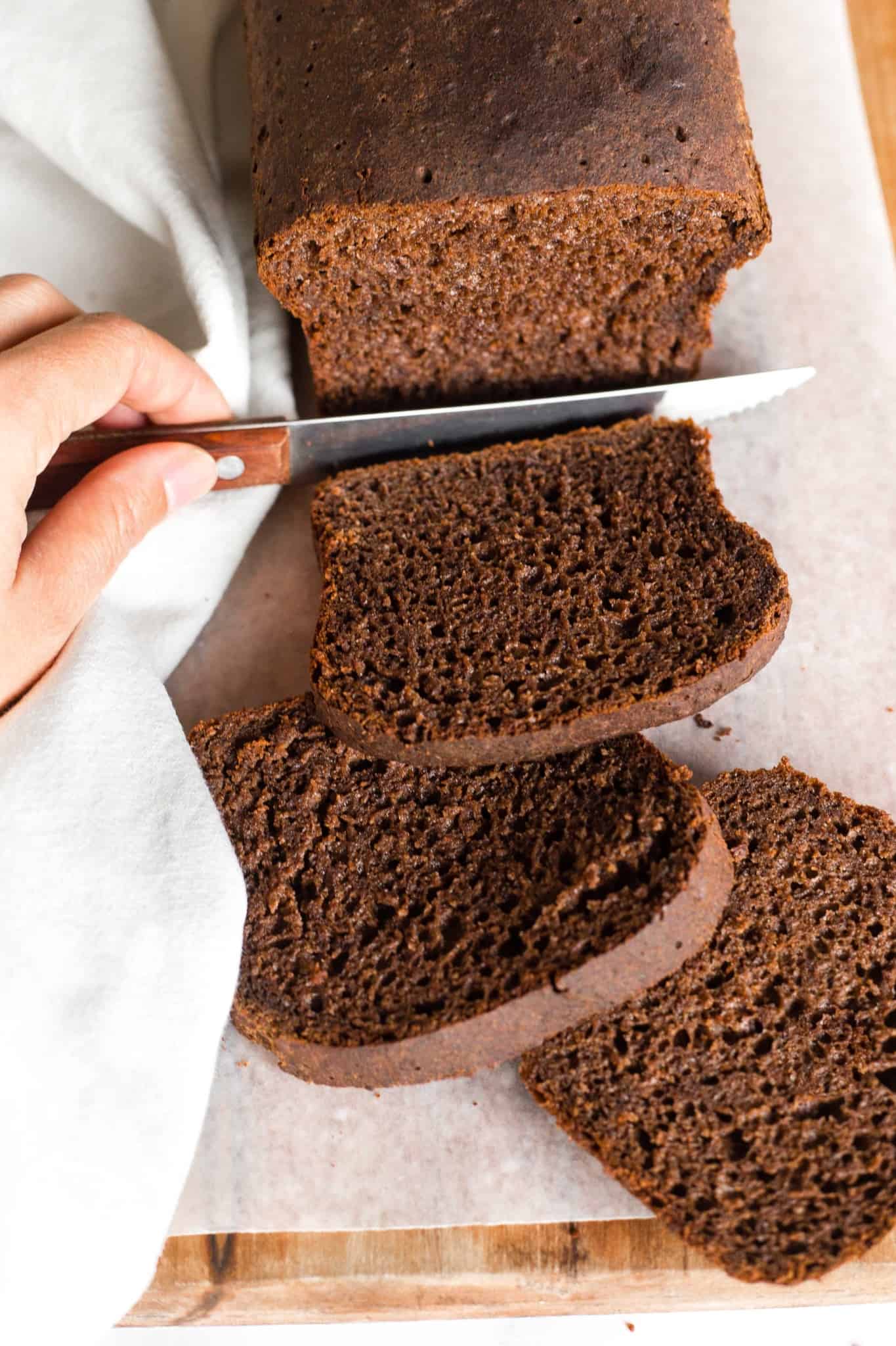 GlutenFree Pumpernickel Bread (DairyFree) Dish by Dish
