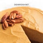 Pinterest image for gluten-free pumpkin cheesecake