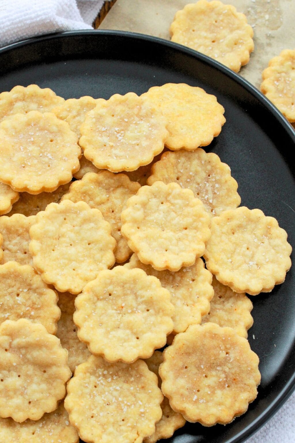 Dairy Ritz Easy Gluten-Free Ritz Crackers (Dairy-Free Option) - Dish by Dish