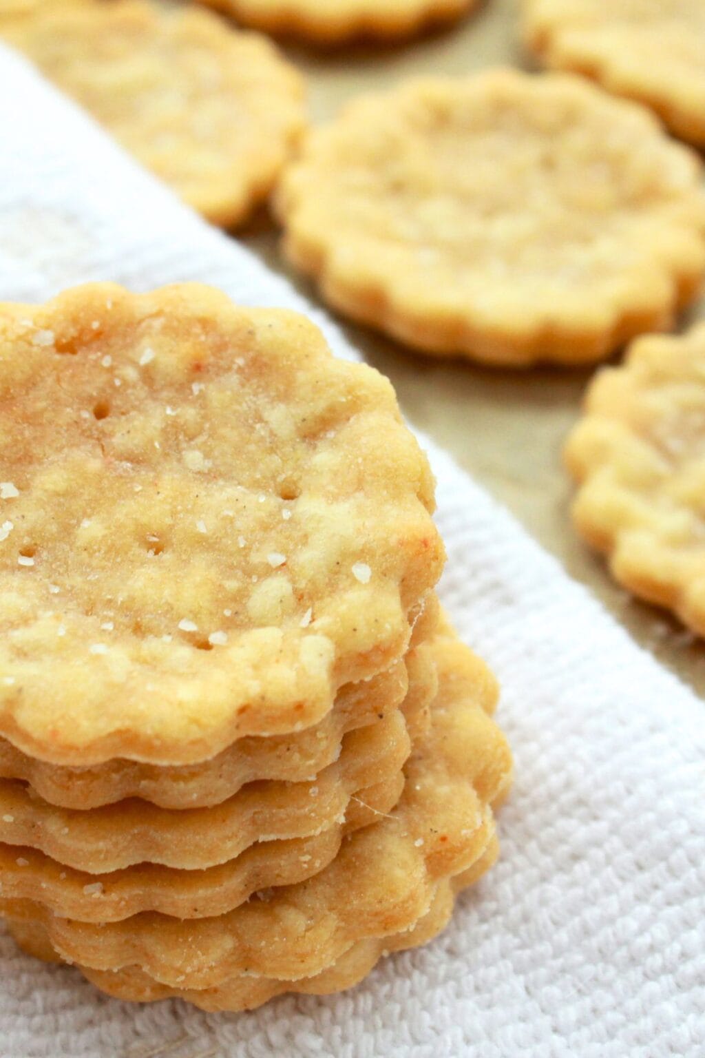 Dairy Ritz Easy Gluten-Free Ritz Crackers (Dairy-Free Option) - Dish by Dish
