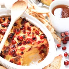 Cranberry Bread Pudding (Gluten-Free, Dairy-Free)-image