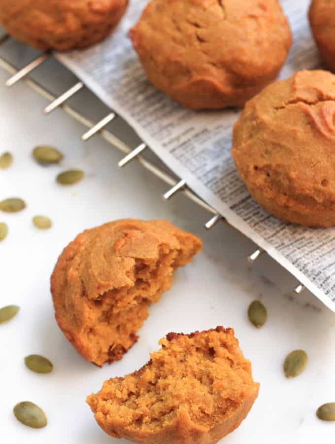 Easy Gluten-free Pumpkin Muffins (Vegan)