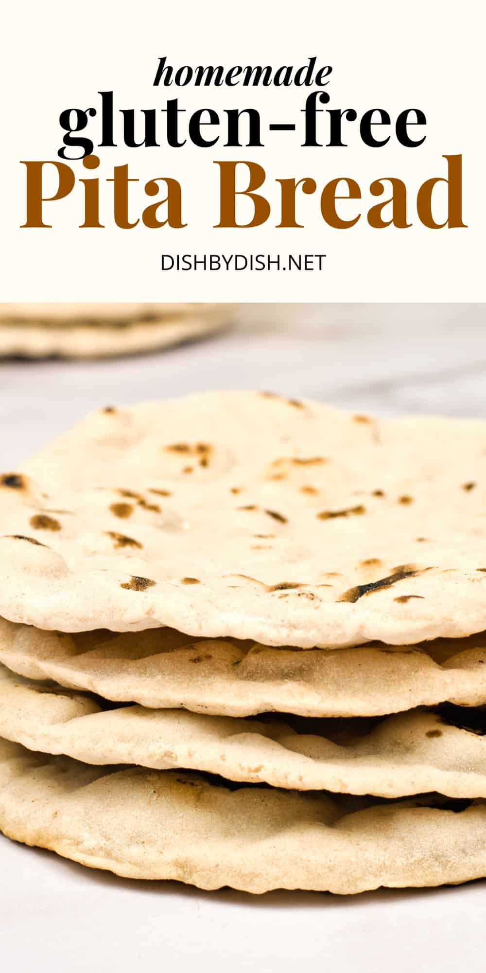 GlutenFree Pita Bread Recipe (DairyFree, Vegan) Dish by Dish