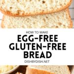 Collage of images of sliced bread