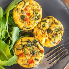 Mini Crustless Quiche (Gluten-Free, Dairy-Free)-image