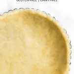Pinterest image for gluten-free pie crust