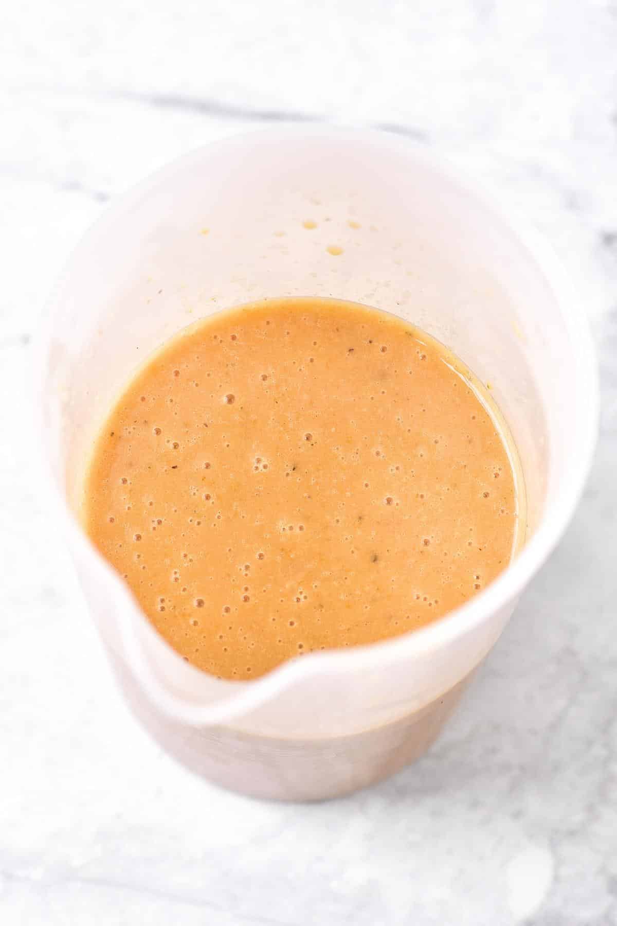 Gravy in container