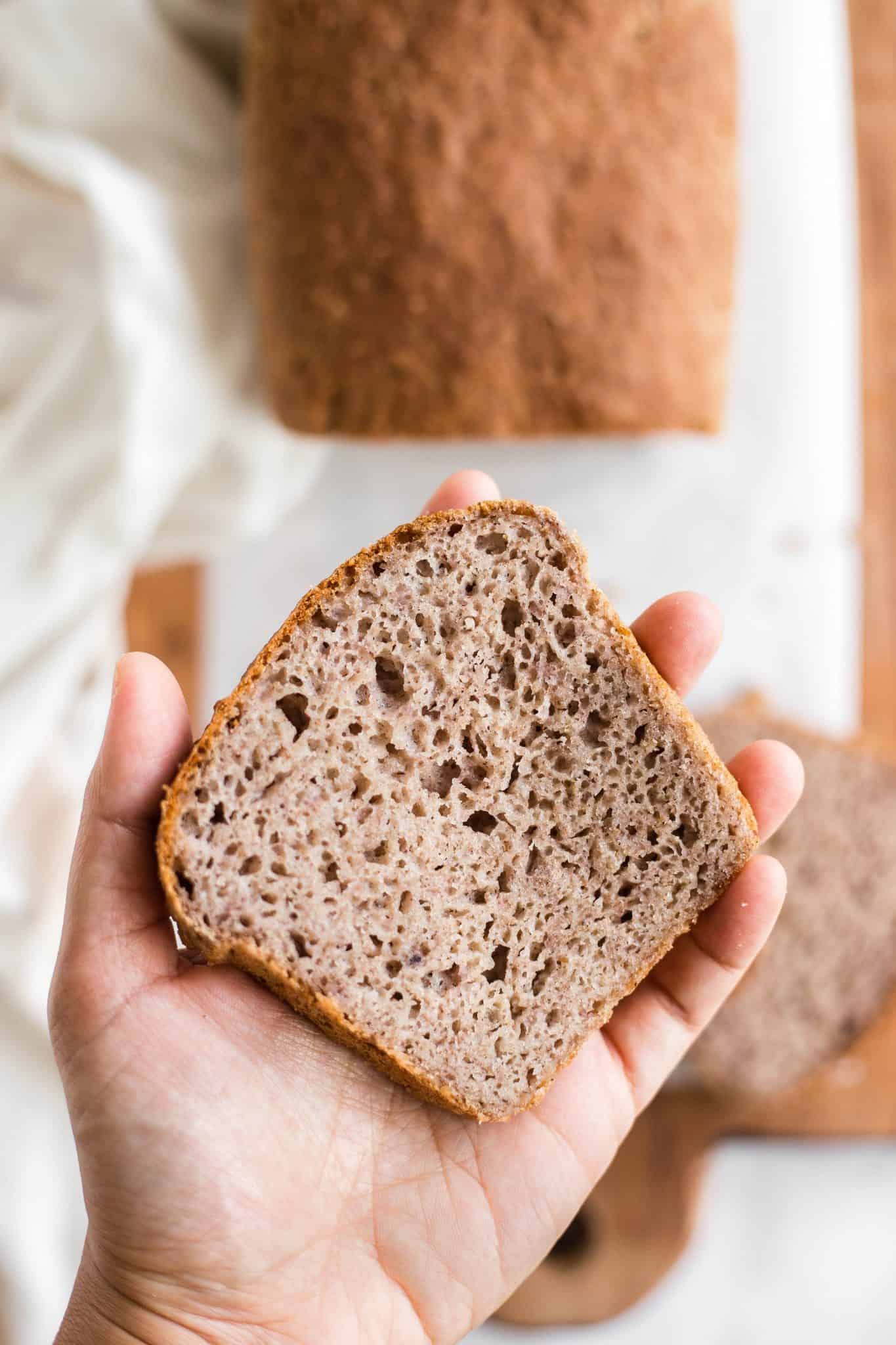 Soft, Fluffy Buckwheat Bread (GlutenFree, DairyFree) Dish by Dish