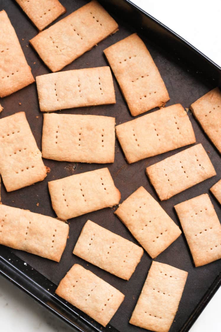 Sorghum Graham Crackers (Gluten-free, Vegan)