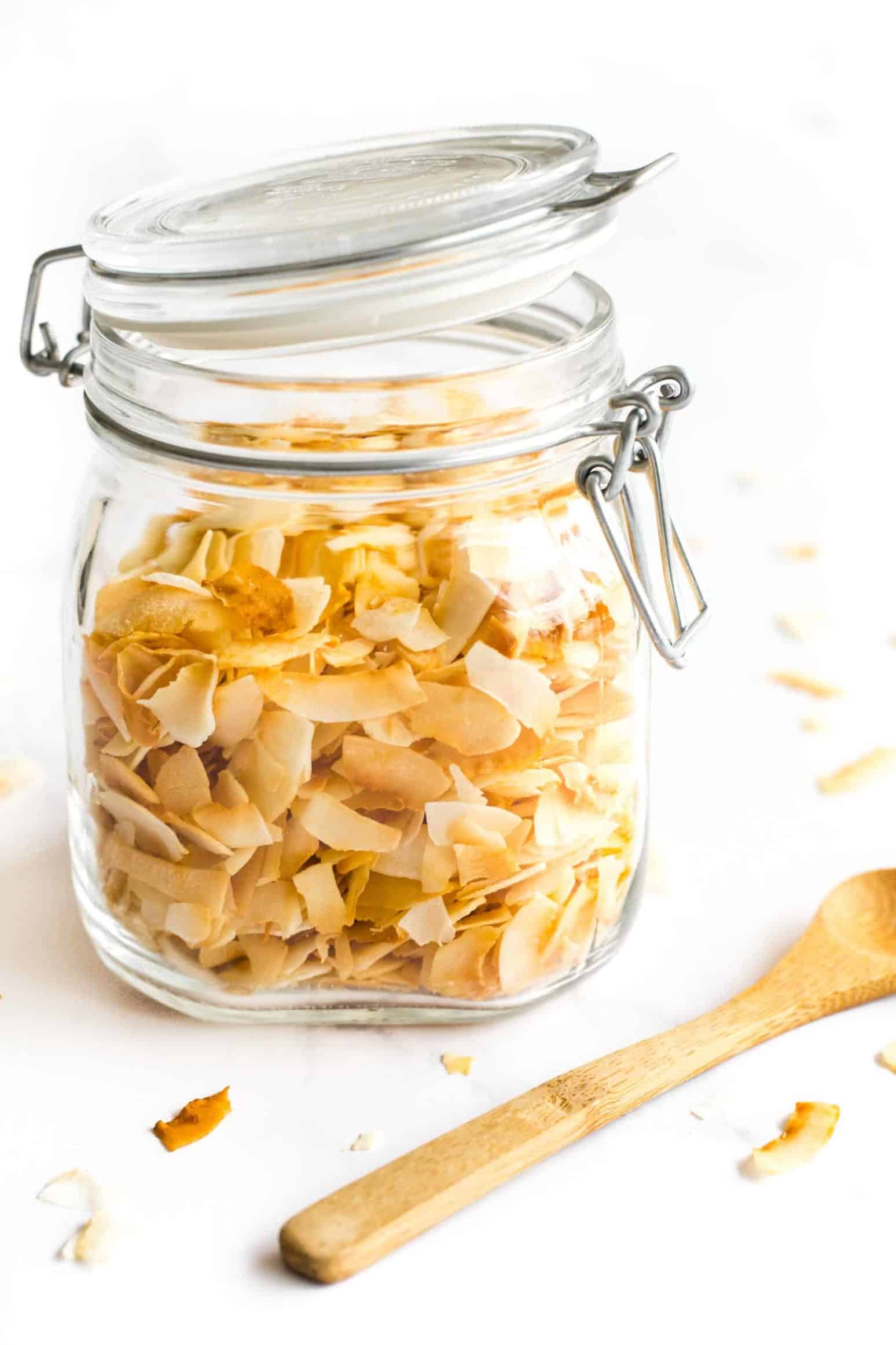 Easy Toasted Coconut Chips (Gluten-Free, Vegan)