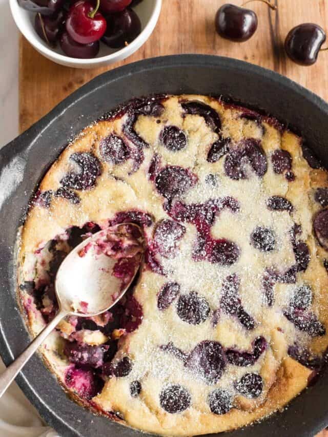 EASY CHERRY CLAFOUTIS