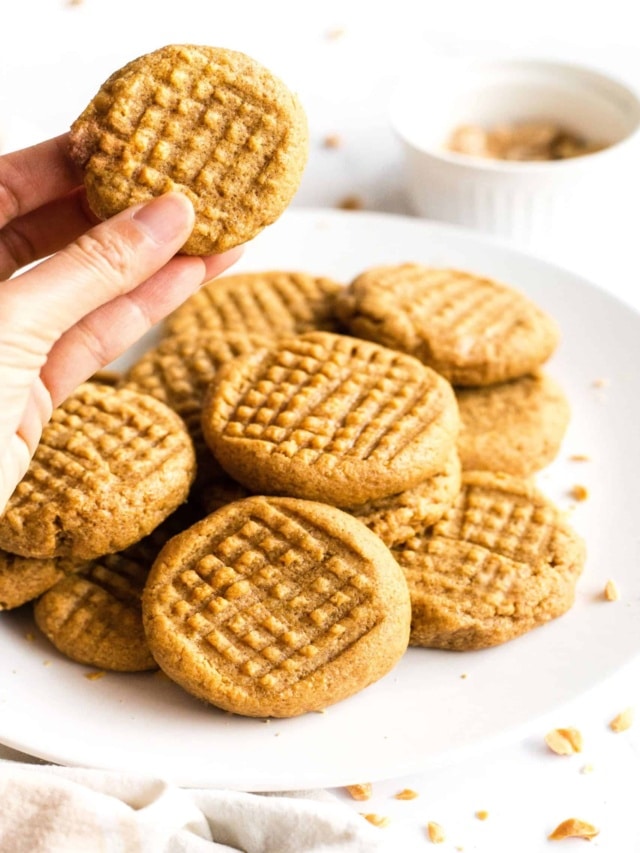 Flourless Peanut Butter Cookies (Gluten-Free, Dairy-Free)_Final5