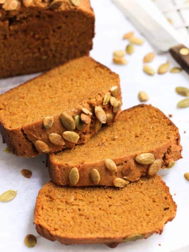Gluten-free Vegan Pumpkin Bread