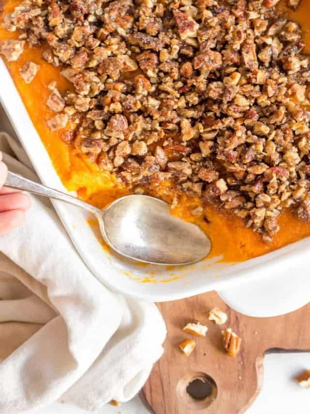 SWEET POTATO CASSEROLE